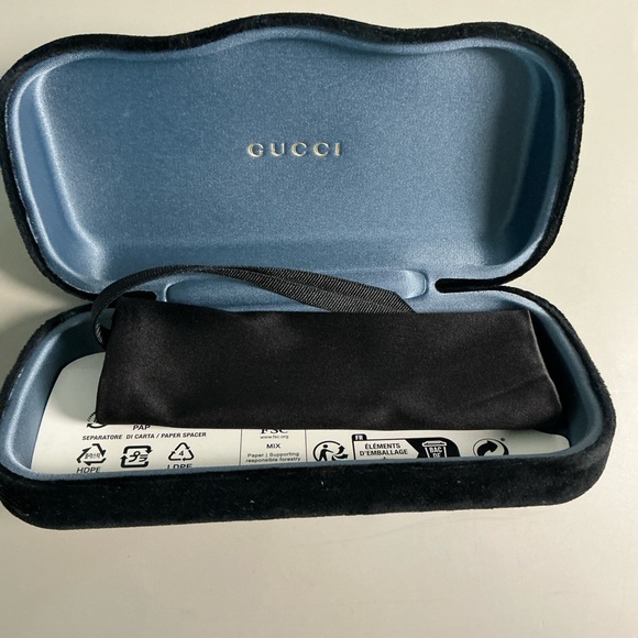 Gucci GG0797S Round Oval Marble Lens Sunglasses 54mm - Picture 8 of 10